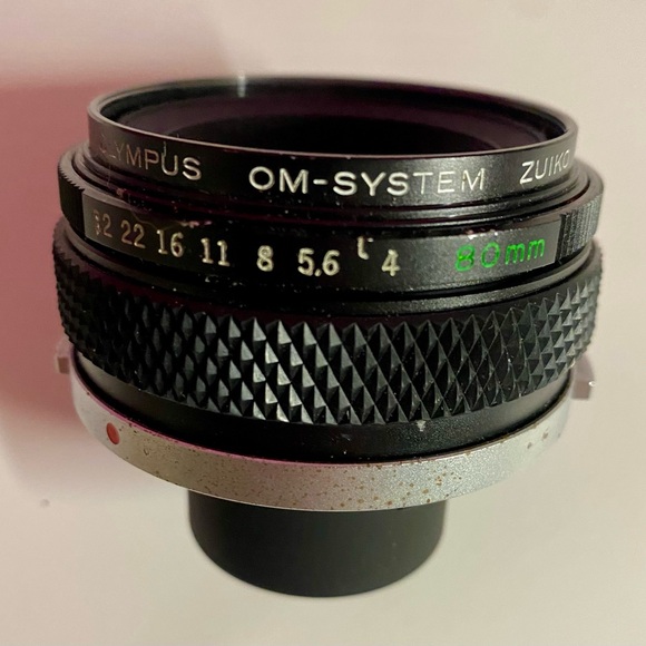 Olympus OM-System Zuiko Auto 80mm Macro Camera Lens